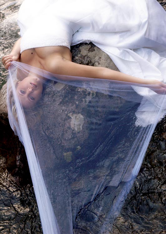 Female model photo shoot of Angela Minnick by Erobrucejordan in Gallatin River, Bozeman, MT