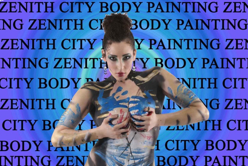 Male model photo shoot of ZenithCity Bodypainting