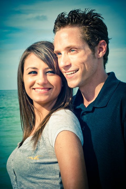 Male and Female model photo shoot of Garrett Stewart and Andrijana T by Strobist Seth in Honeymoon Island, Dunedin, FL