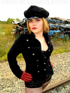 Female model photo shoot of Jessie Desmond in Fairbanks, Alaska