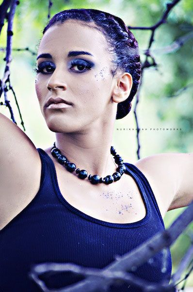 Female model photo shoot of Tanie C by Light Photos, makeup by Marzena make up artist