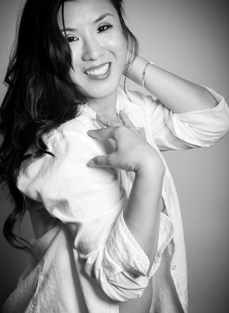 Female model photo shoot of Carolyn  Lee