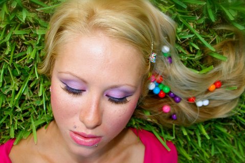 Female model photo shoot of Breanna Kozan MUA in Boynton Beach Florida, makeup by Breanna Kozan MUA