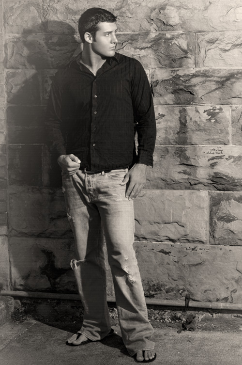 Male model photo shoot of Josh Sausner by Zach Rose in Buffalo, NY