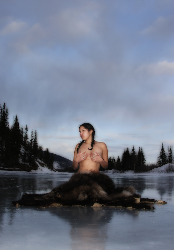 Male model photo shoot of Evphoto in Klondike River  YT