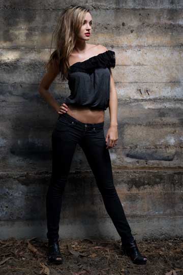 Female model photo shoot of Ellie Johnston by LA Photo Studio, makeup by MUA Michell angelique