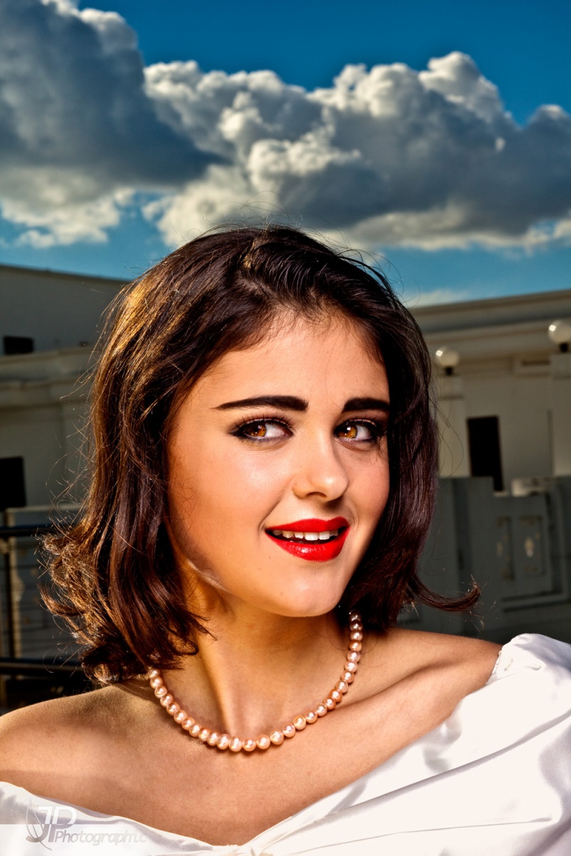 Male and Female model photo shoot of JP Photographic and Stefania Ferrario in Canberra, makeup by Jolina O Hair