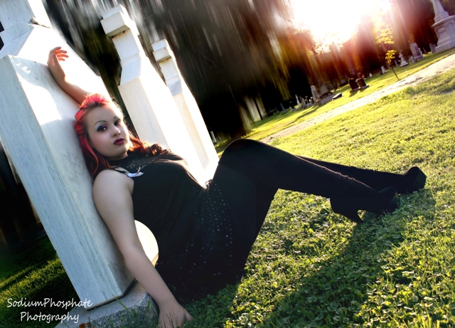 Female model photo shoot of xPhilophobia by SPhosphate Photography