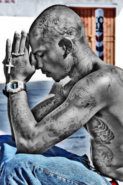 Male model photo shoot of PACMANN in Urban Ink Magazine x Los Angeles