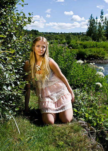Female model photo shoot of Maja Poly and Karen Sif by Gisli Johann 