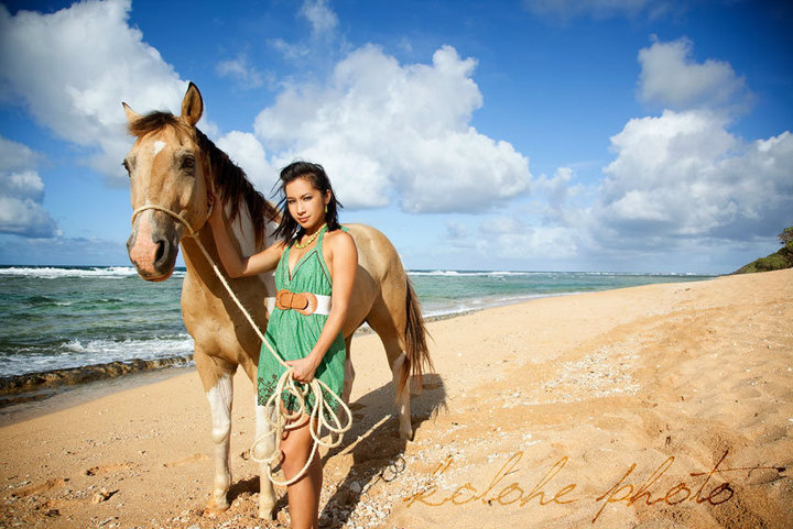 Female model photo shoot of Shaundy Kalehua by Novalee Photo in kauai