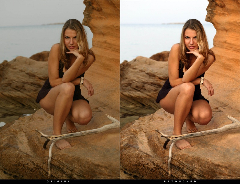 Male and Female model photo shoot of Pointe Retouching and Lucy Wanderburg in Mallorca
