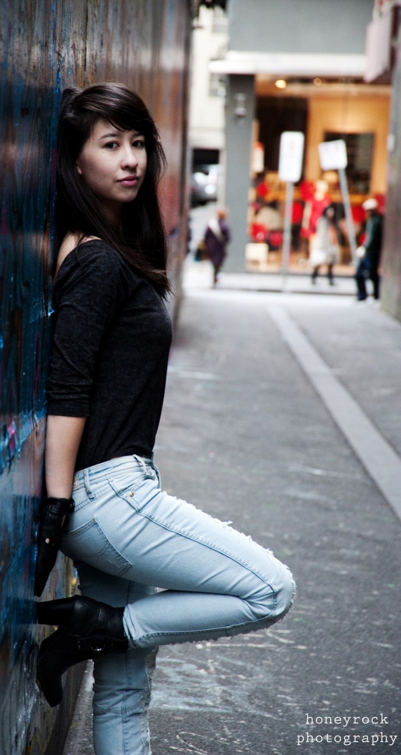Female model photo shoot of Melanie Yee Fa Jones in Melbourne