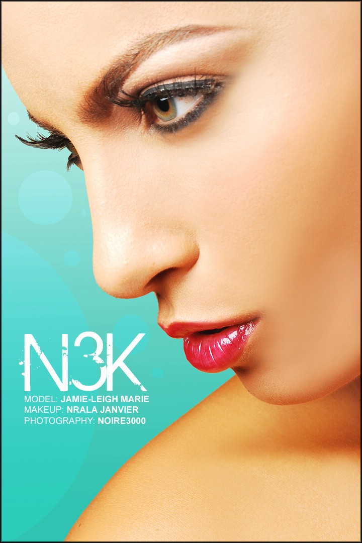 Male and Female model photo shoot of N3K Photo Studios and Jamie-Leigh Marie in Atlanta,GA, makeup by Nrala S J The Artist