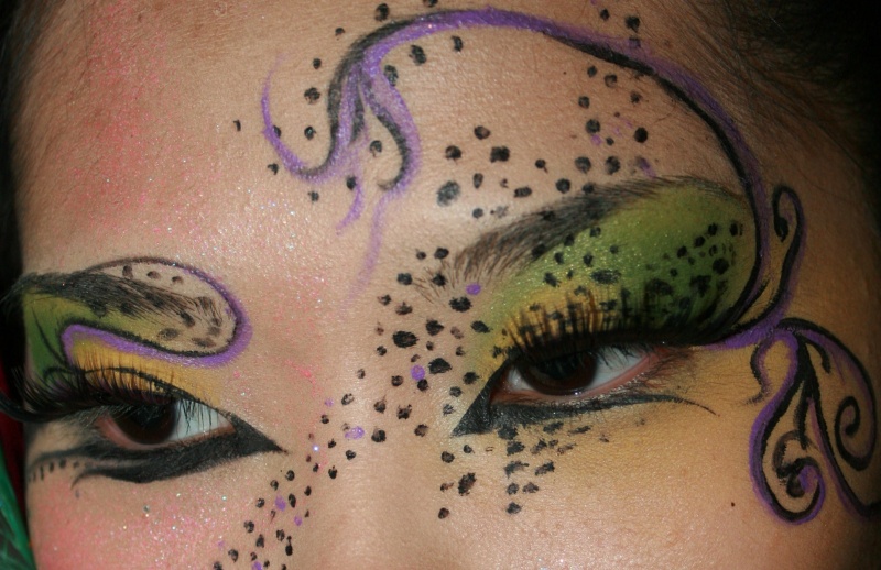 Female model photo shoot of glema makeup