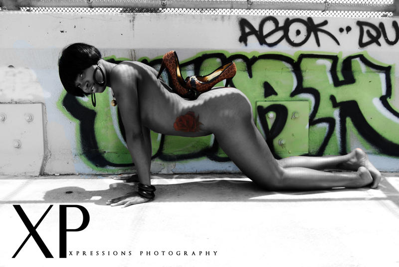 Female model photo shoot of LADYBUTTERFLYTHEMODEL by I AM J ALCIN