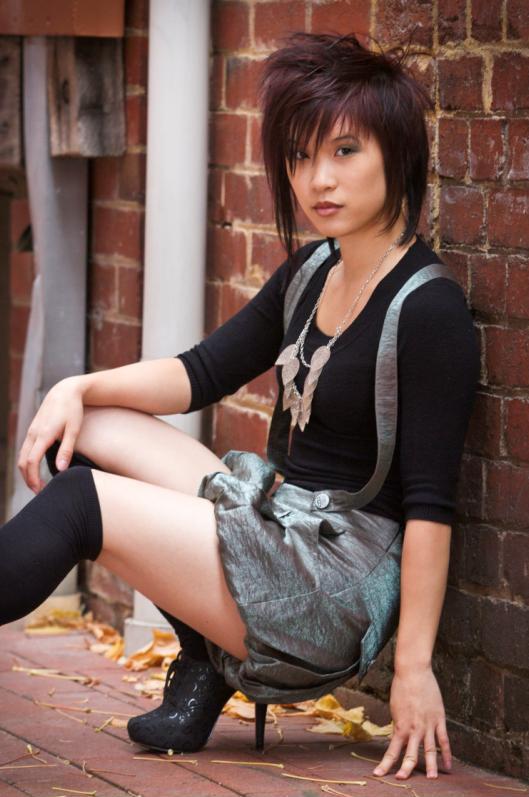 Female model photo shoot of Mia Leng