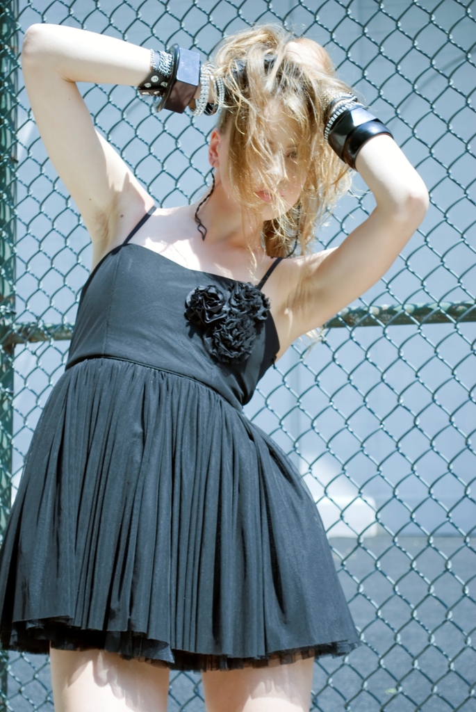 Female model photo shoot of DressMe-LashawnW by MAX HENRY in NYC
