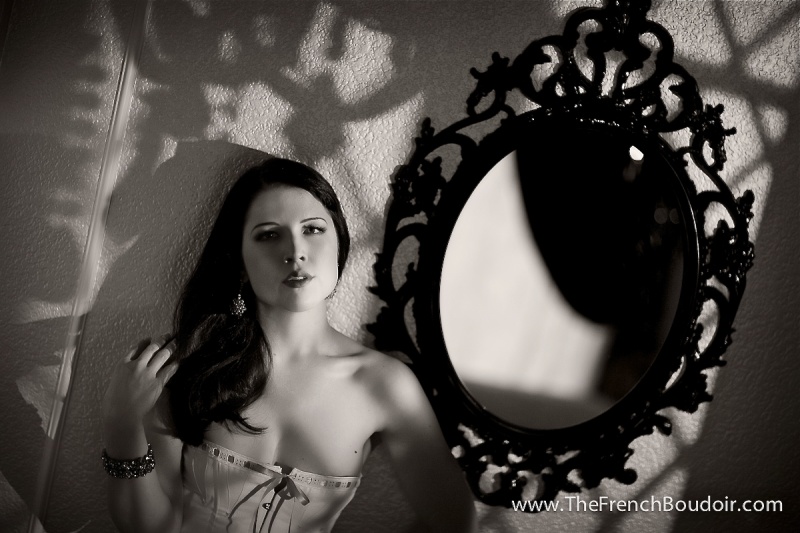 Female model photo shoot of Sophie St Claire  by The French Boudoir