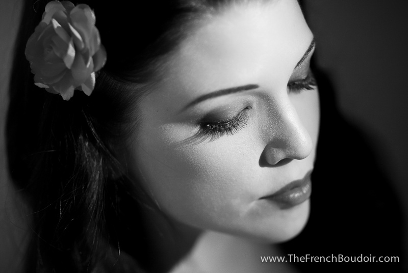Female model photo shoot of Sophie St Claire  by The French Boudoir