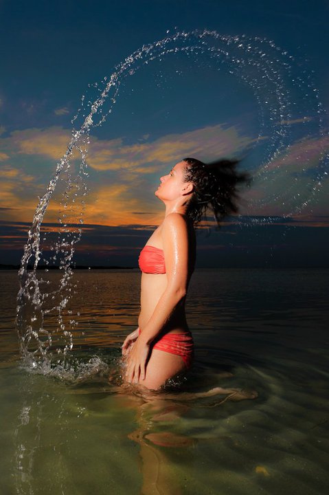 Female model photo shoot of Inspirational Drea by John J Crookes photo in Wingarsheek Beach