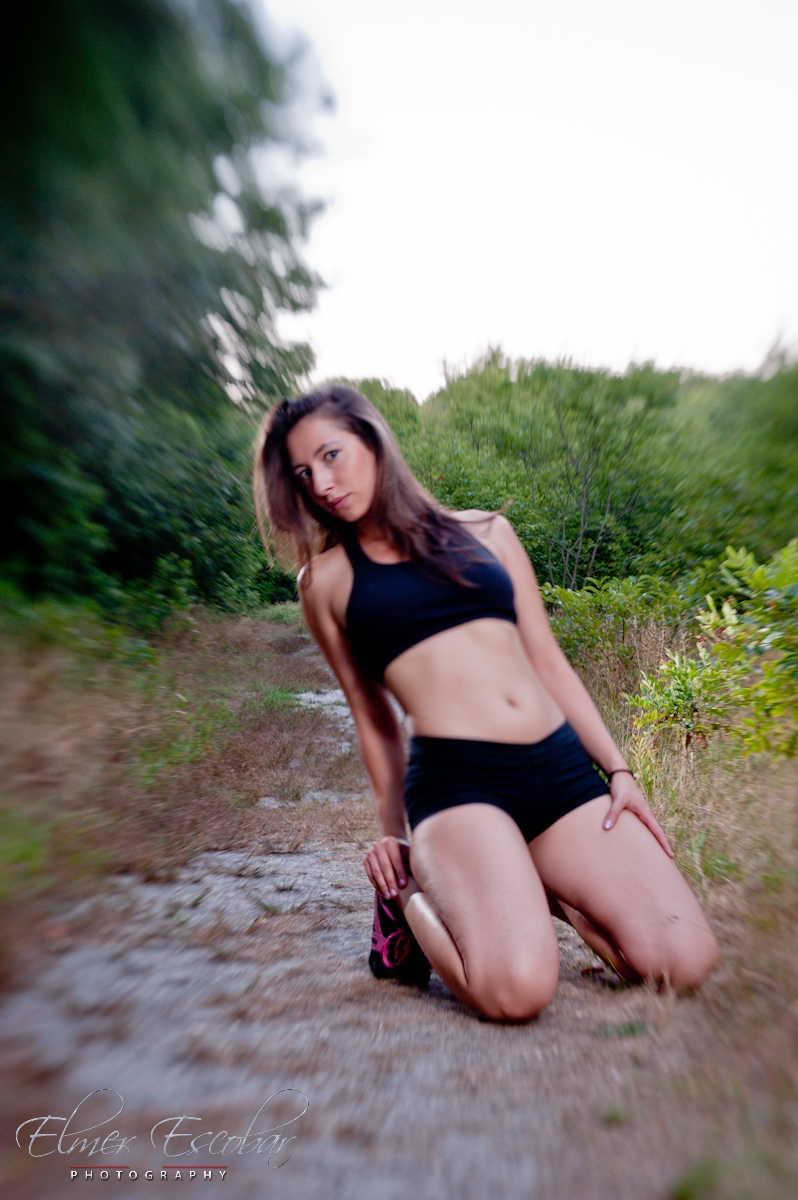 Female model photo shoot of Anika Zhadanova in Long Island