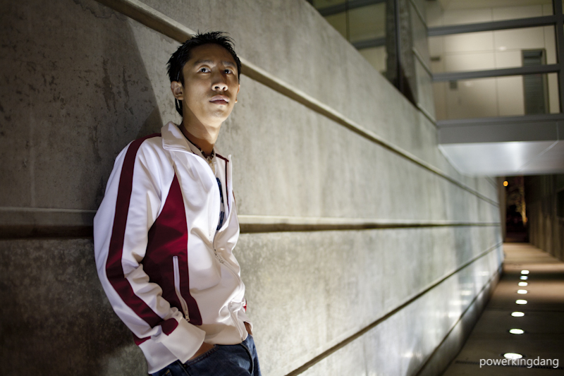Male model photo shoot of Power King Dang in UCSD Campus