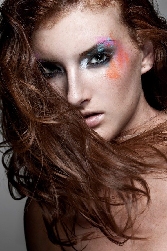 Female model photo shoot of Anna Horton Makeup