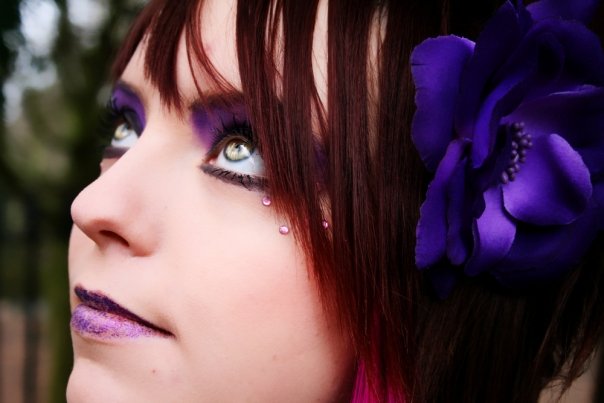 Female model photo shoot of LucyLooksLush  in Lancs, UK, makeup by Samantha Almond
