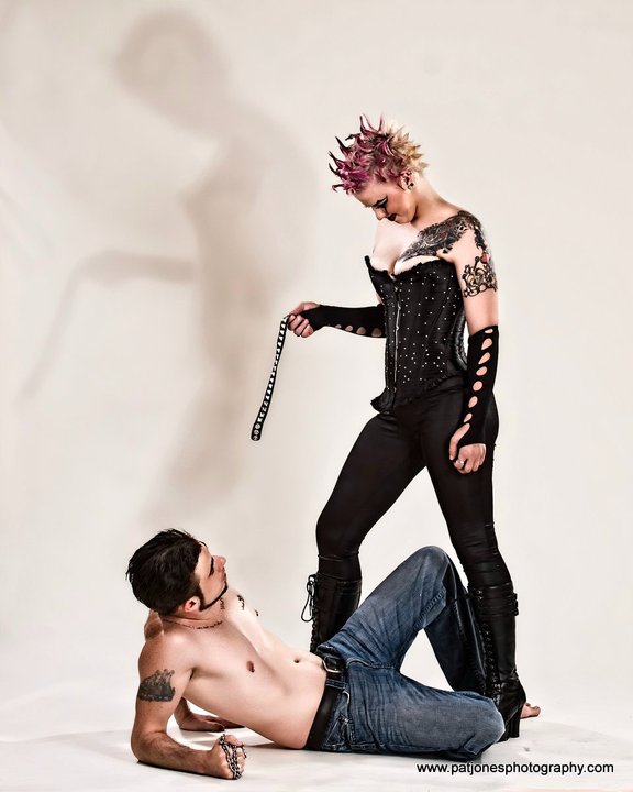 Male and Female model photo shoot of Sean54 and Miss_Phoenix by Pat Jones, makeup by Loud Looks Aesthetics