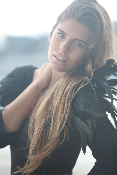 Female model photo shoot of Alexandra Nichols in ANZ Stadium, Homebush
