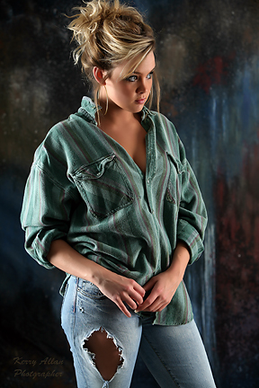 Female model photo shoot of kaela ann by Kerry Allan in Sudbury