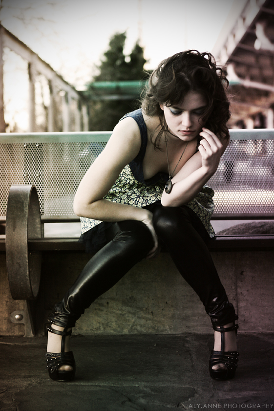 Female model photo shoot of Julia Gorbach in New York
