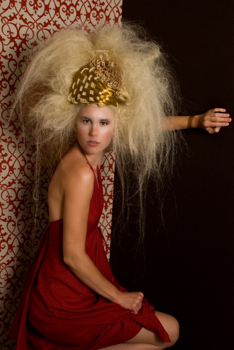 Female model photo shoot of shutdownforgood in Toni Mascolos house