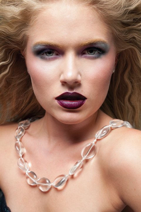 Female model photo shoot of MsNancy by O R I A N A P H O T O in Studio 400, makeup by Color You Pretty