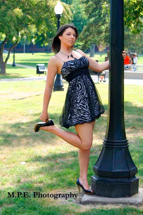 Female model photo shoot of Elle Vicci by MPE Photography in West Side Park