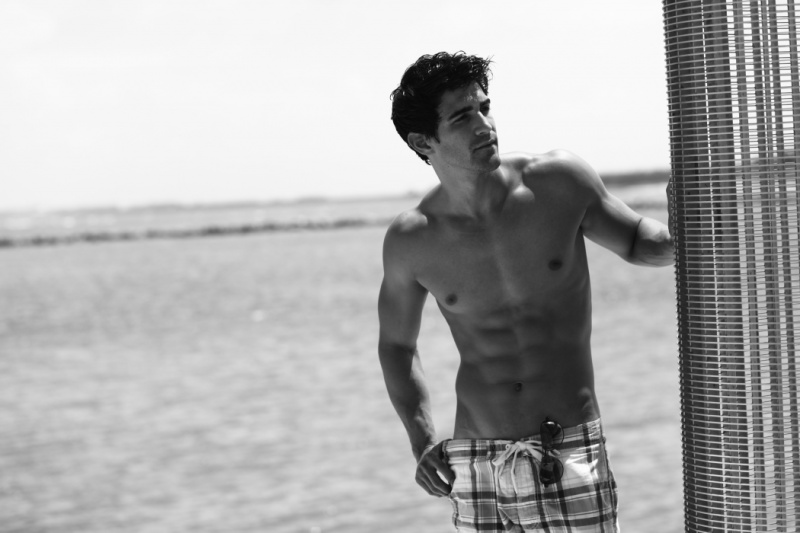Male model photo shoot of Ronald Lopez by Christopher Free  in Miami Beach