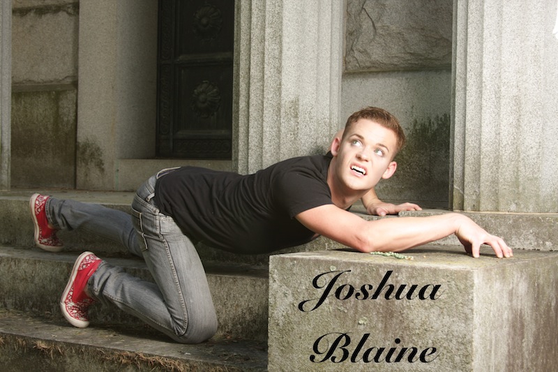 Male model photo shoot of Joshua Blaine, makeup by Blushin Cheeks By Britt