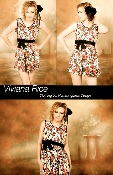 Female model photo shoot of Viviana R, clothing designed by Selva Negra
