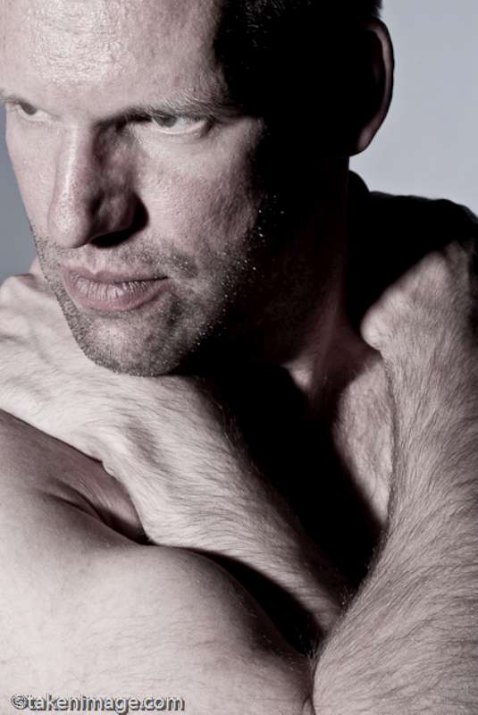 Male model photo shoot of Maarten C by Darren Brade in London