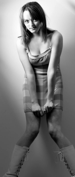 Female model photo shoot of Clare-louise in Studio