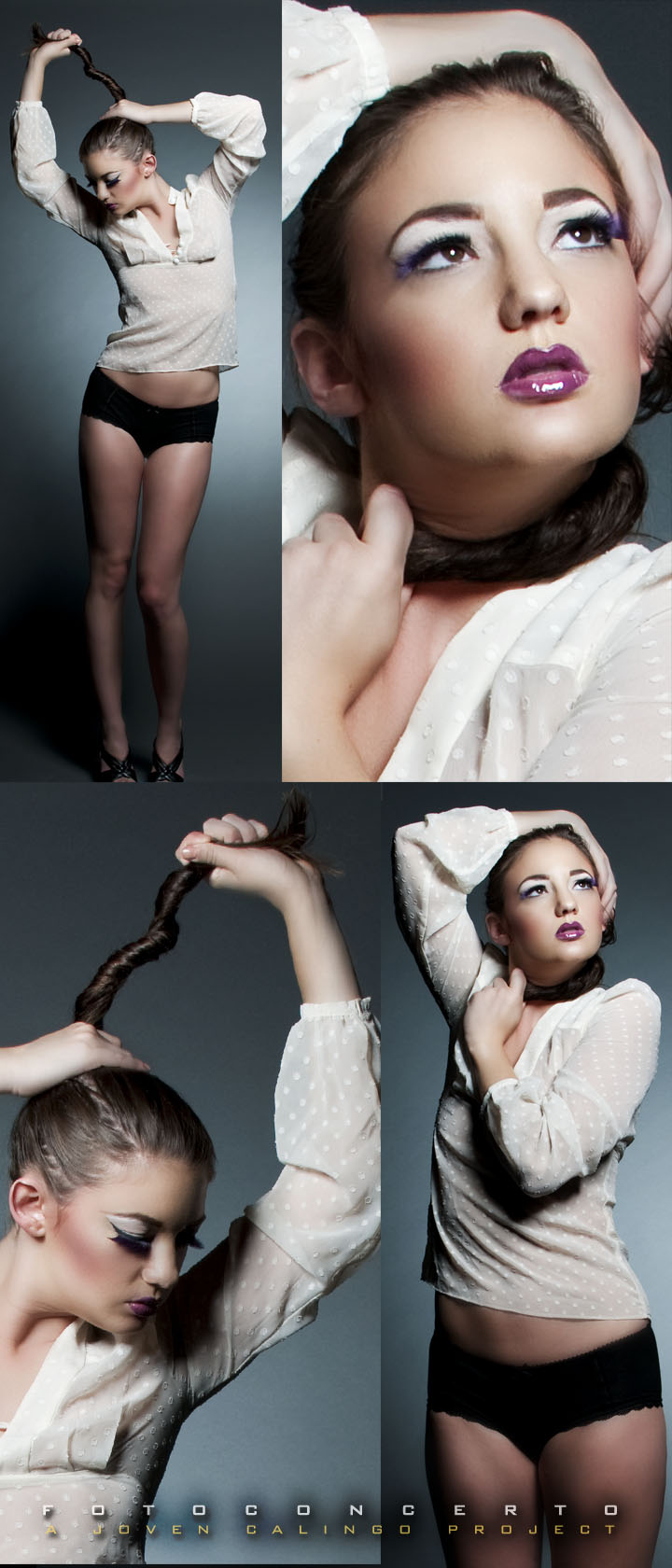 Female model photo shoot of LAUREN MENDOZA and _MAC_ by jobcaliph