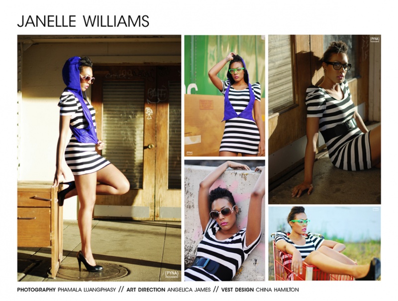 Female model photo shoot of Janelle Williams by ACJames