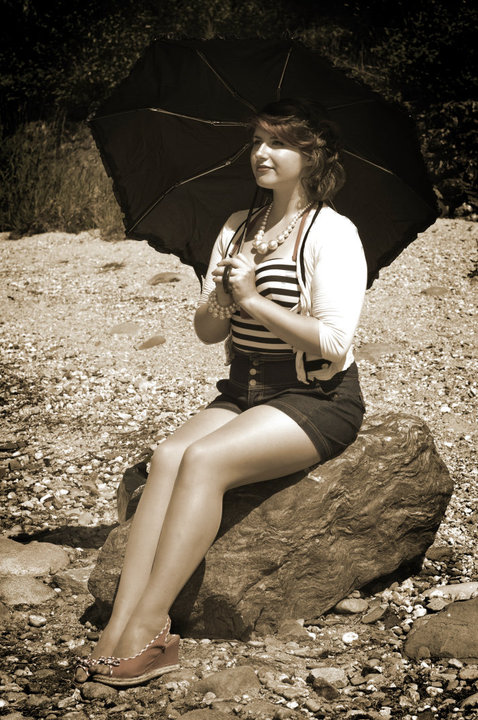 Female model photo shoot of Sherrie Louise Higgins by missy vix in Rowerdennan - Loch Lomond.