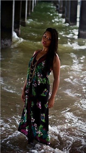 Female model photo shoot of Klara J in Coney Island