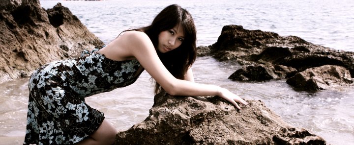 Female model photo shoot of Luluu Wu
