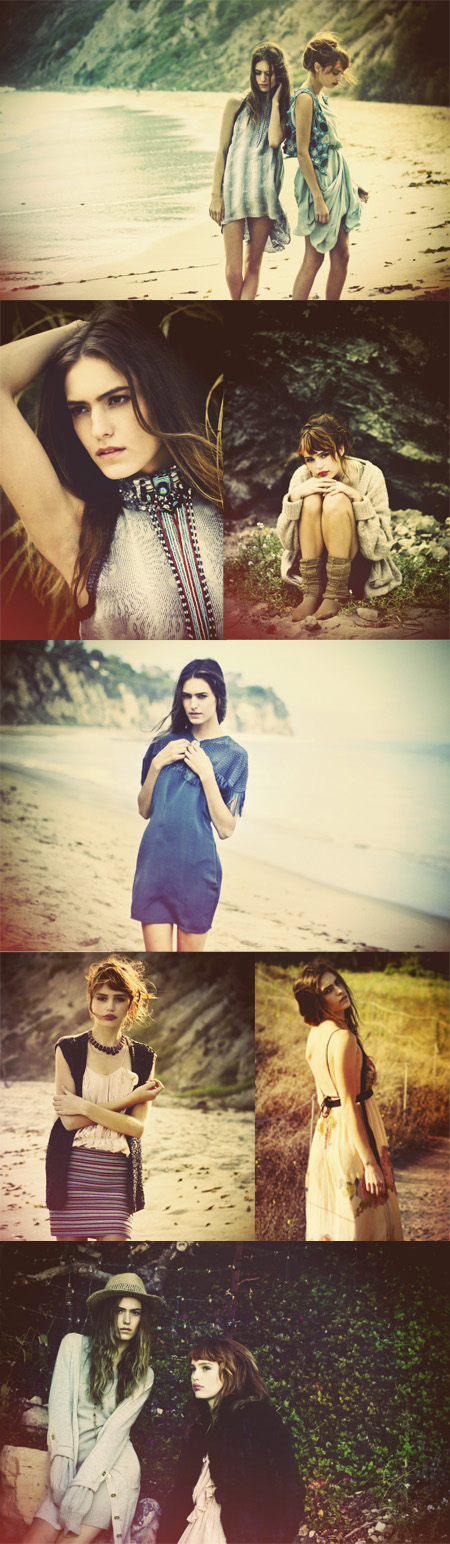 Female model photo shoot of LizyCurtis by Andrea Pun in Malibu, makeup by Katrin Rees