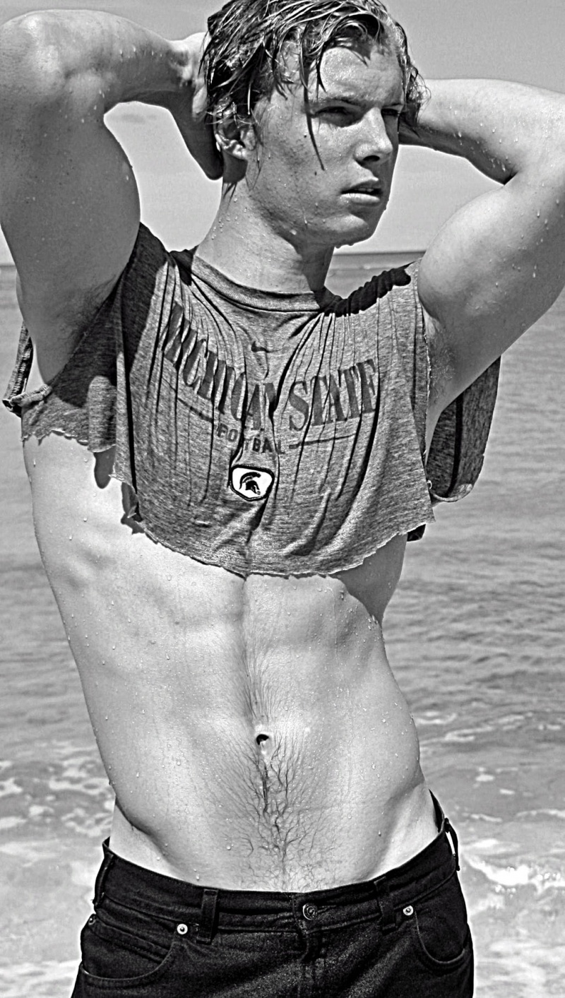 Male model photo shoot of Andrew Fletcher in Waikiki Beach, Hawaii