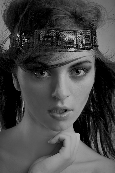 Female model photo shoot of Aziddee by Michal Regulski