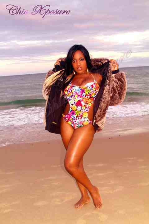 Female model photo shoot of Tendz  in bournemouth beach